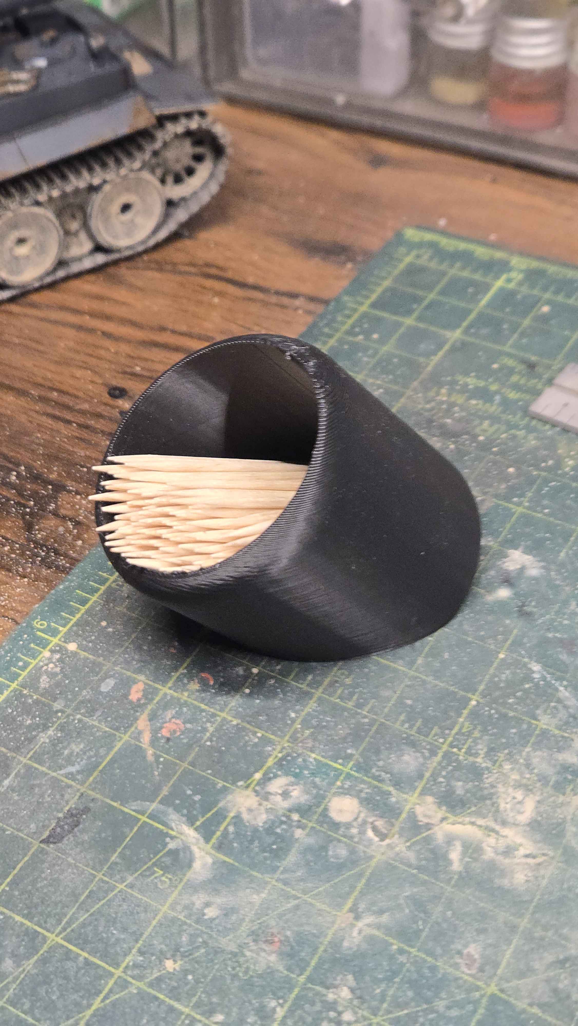 Angled Toothpick Holder