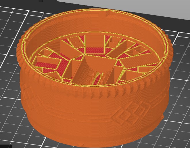 Art Deco Catan Piece Holder
