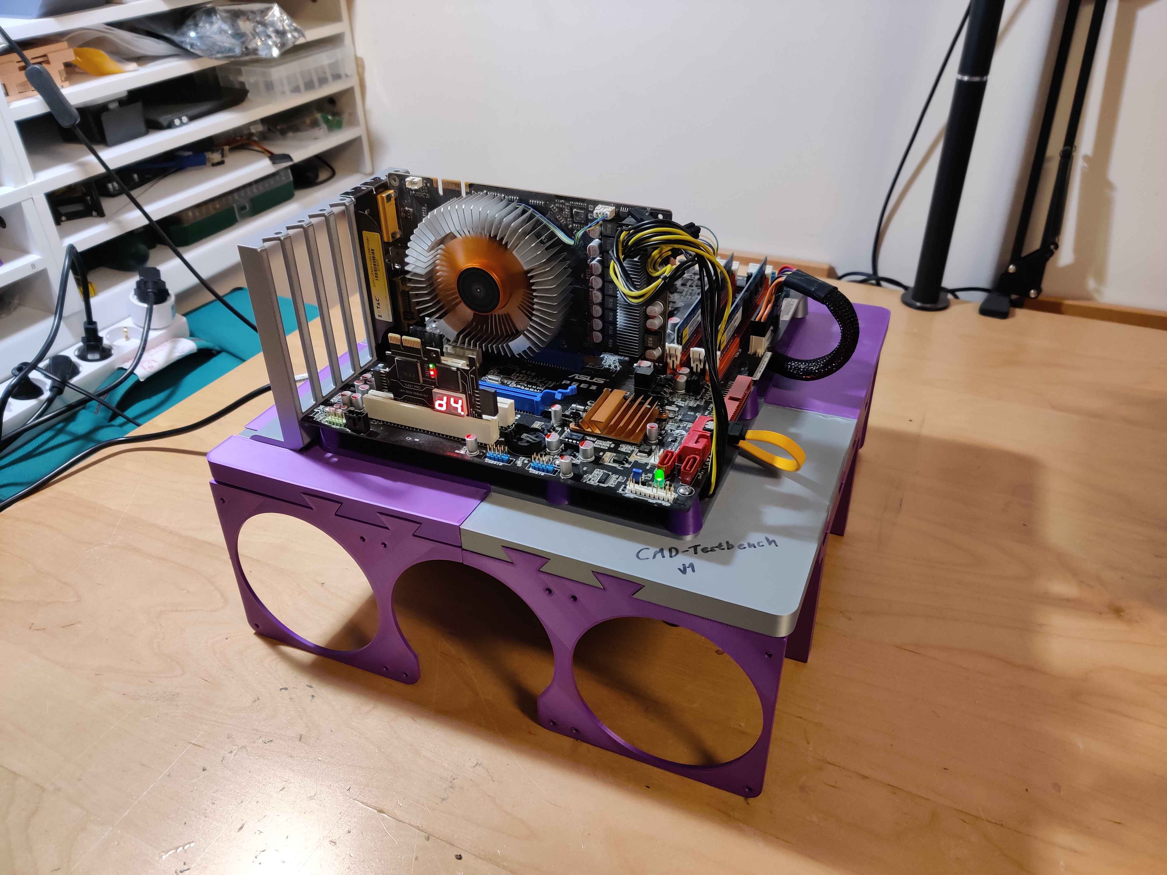 CMD-Testbench | Modular Design | Watercooling Support