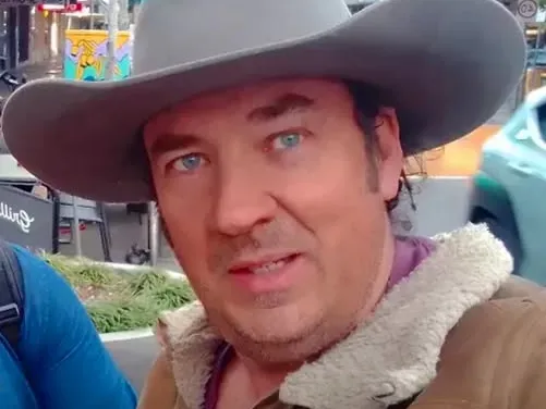 cowboy omph statue