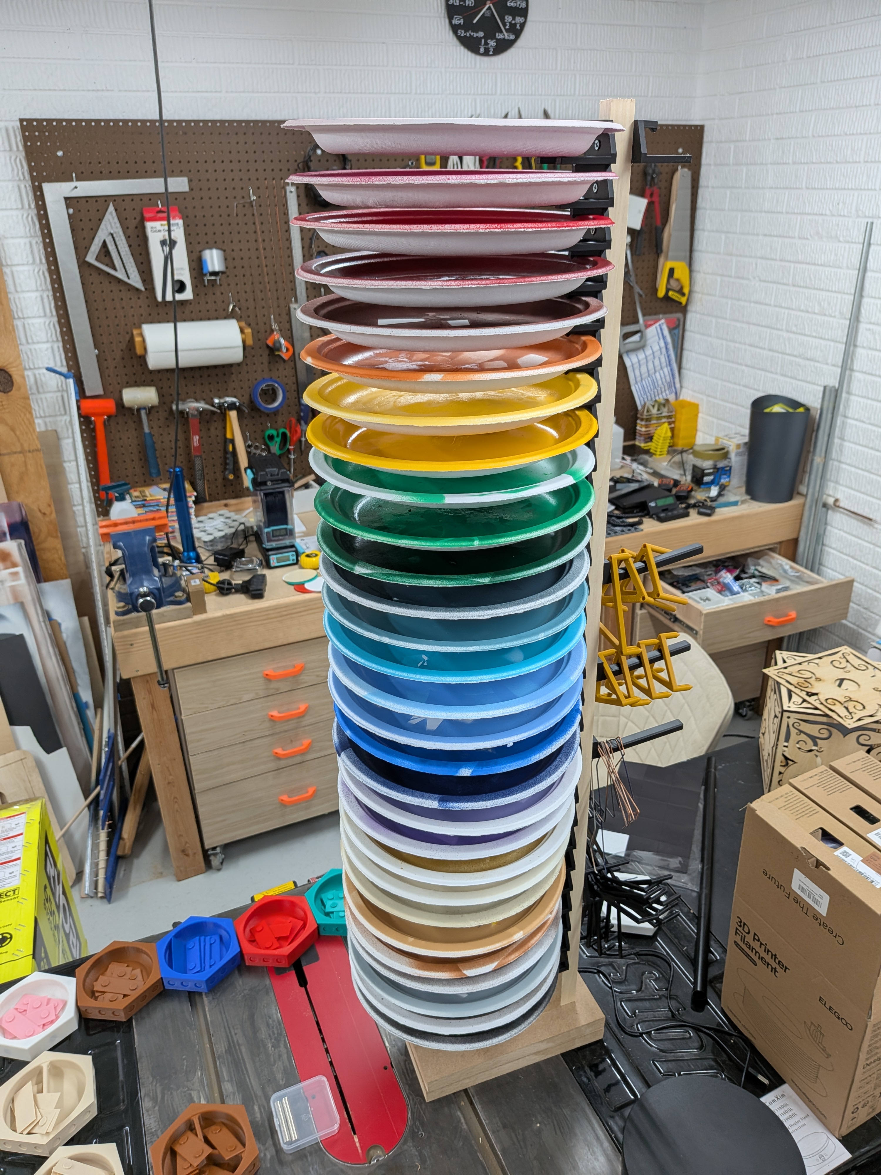 Paint Plate Storage Organizer — thumbnail 2