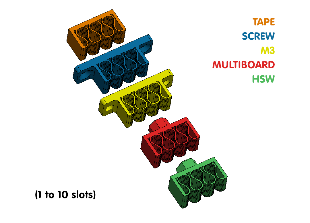 Universal Cable Holder - Ultimate Collection