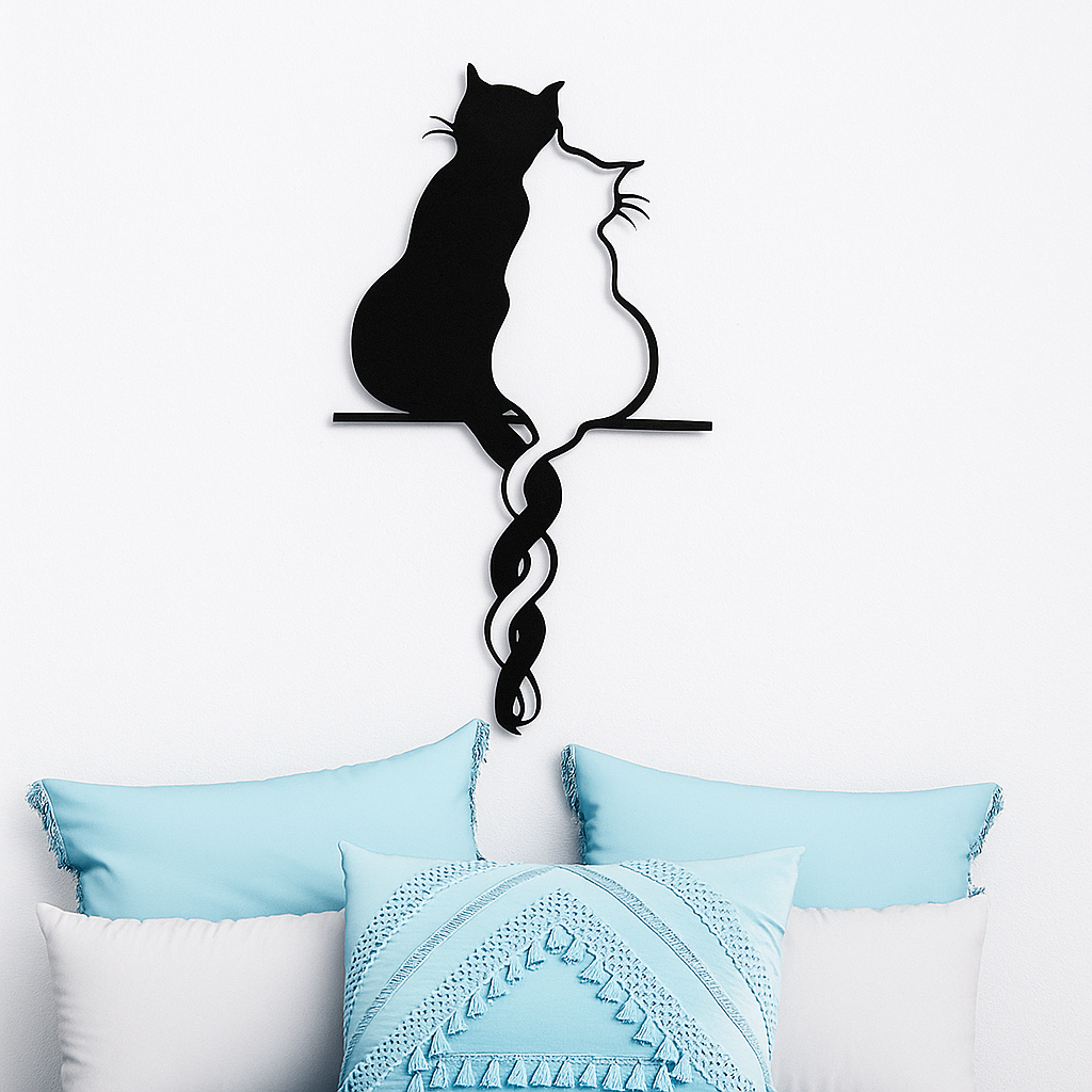 WallArt Cats Love
