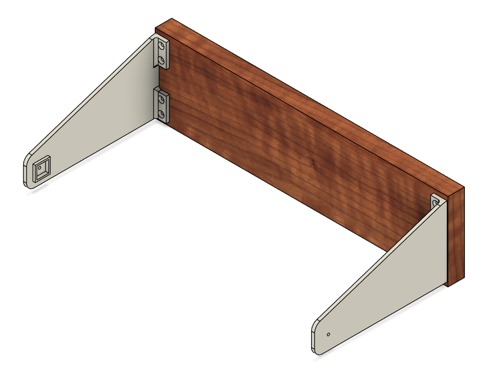 Brackets to hold 15x15mm square rod