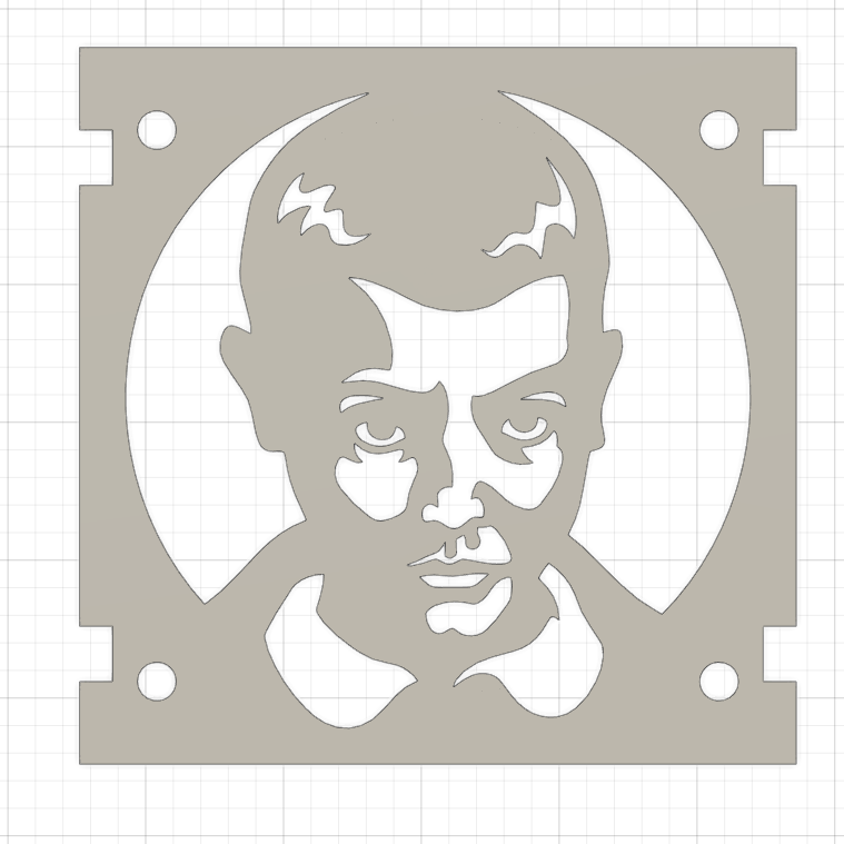 Stern Pinball - Speaker Lighting System Insert - Stranger Things Eleven
