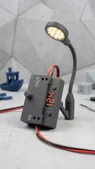 Housing for XL4015 Step-Down Module with Voltmeter