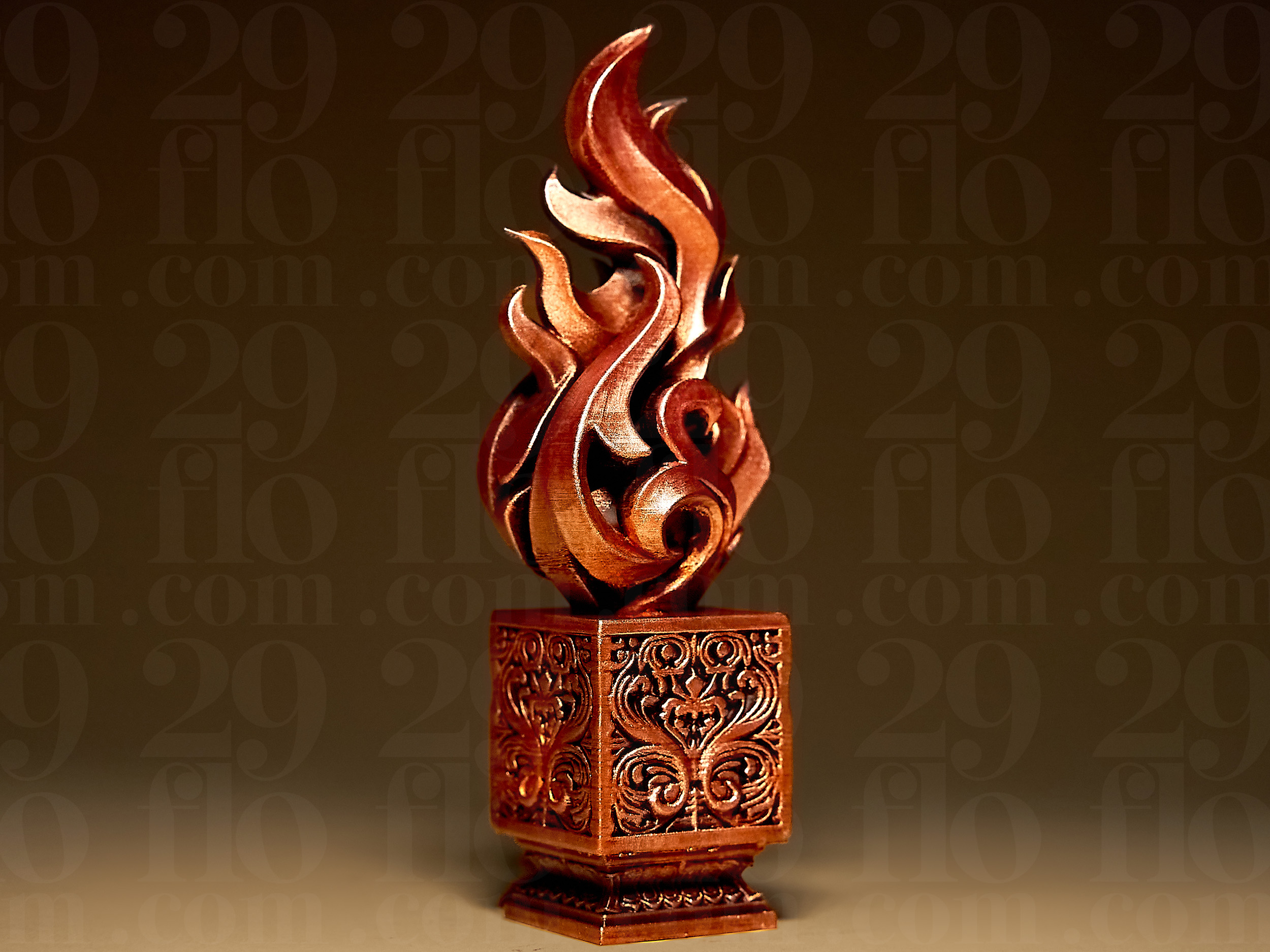 Miniatura 2 do modelo 3D Elementals Statues
