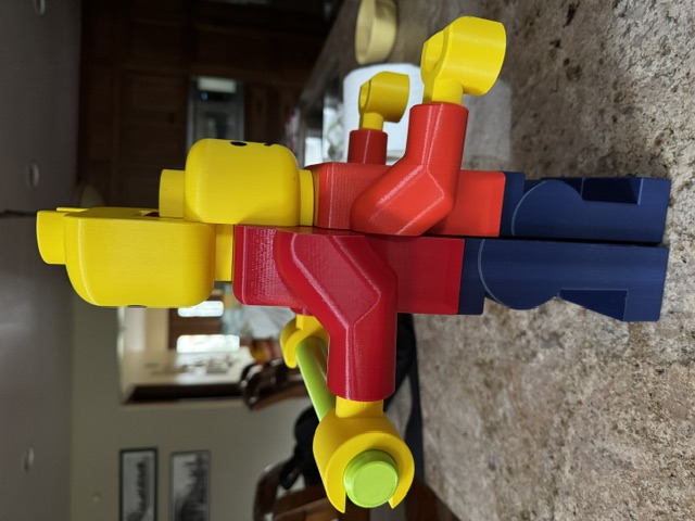 Lego Man Toilet Roll Holder - Large Size