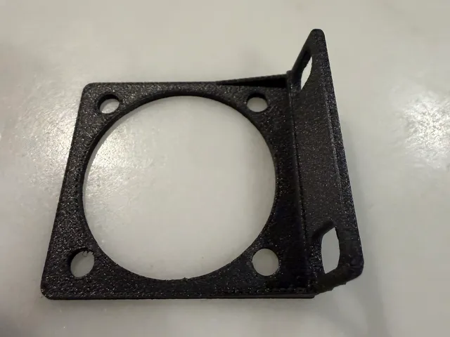 40mm rack fan mount for SFP ports, 100º airflow angle
