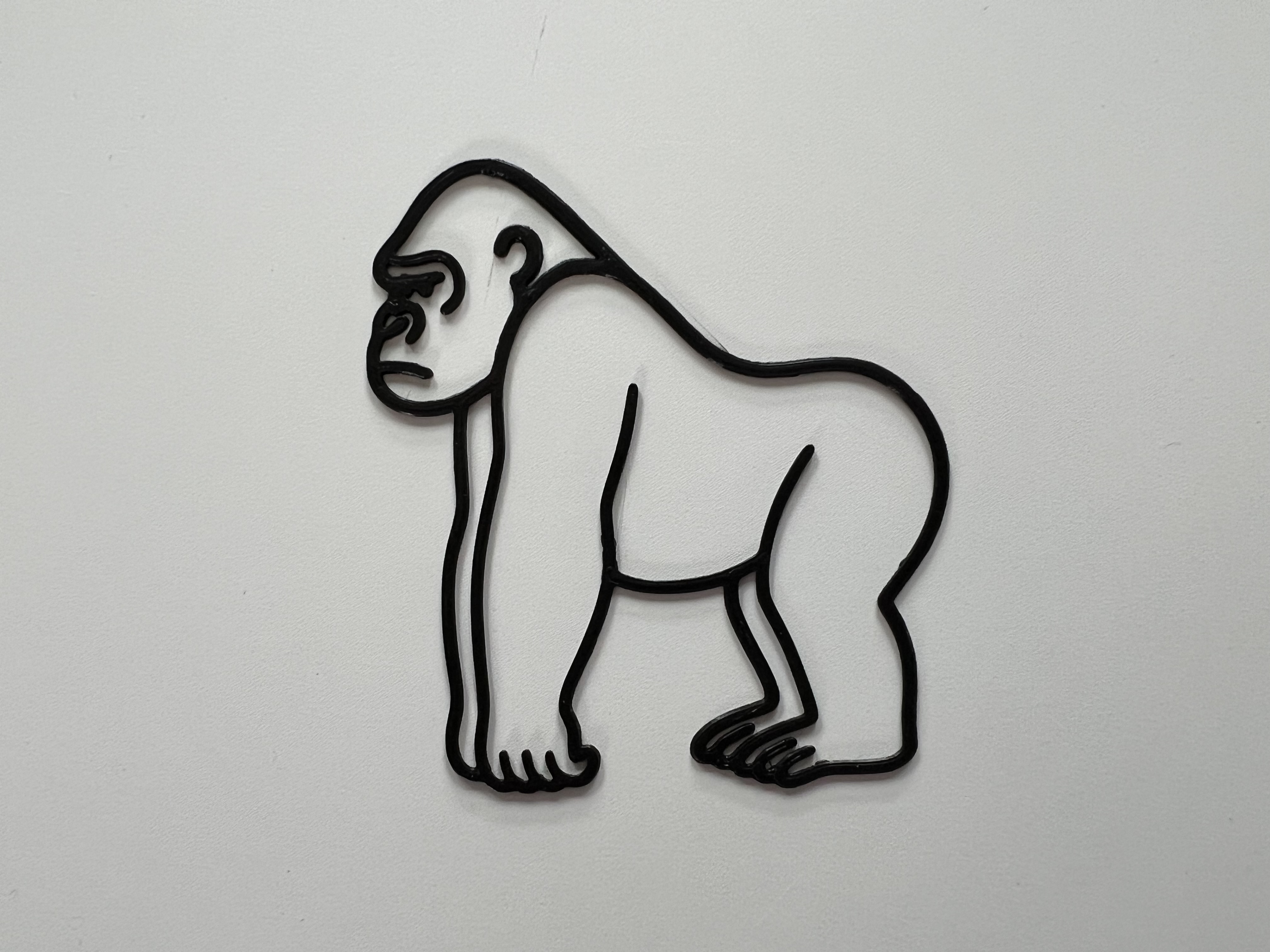Gorilla Wall Art #1