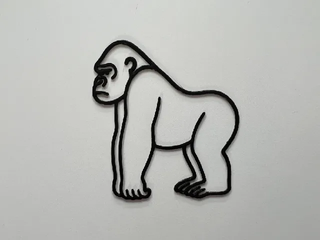 Gorilla Wall Art #1