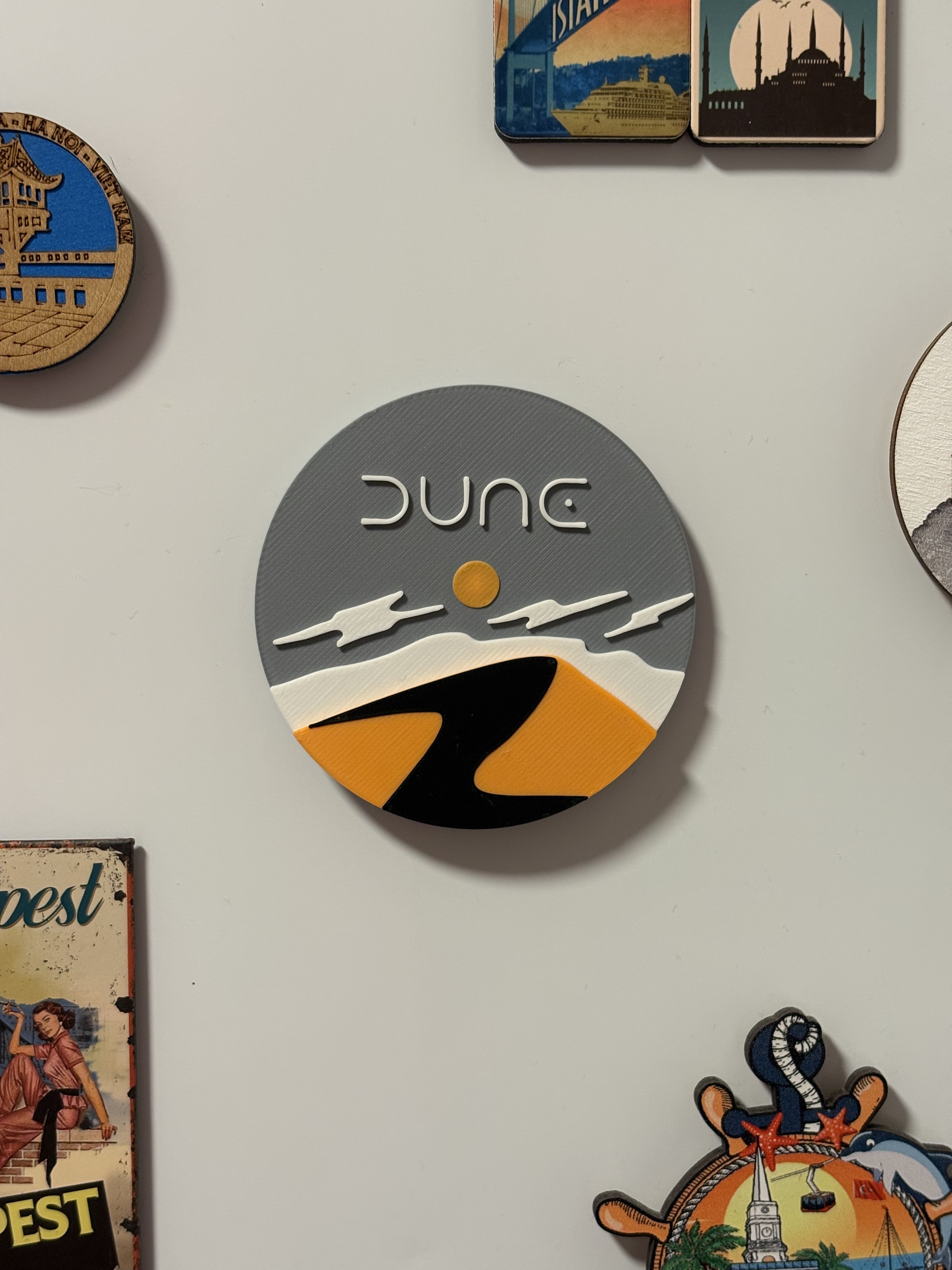 Dune Fridge Magnet