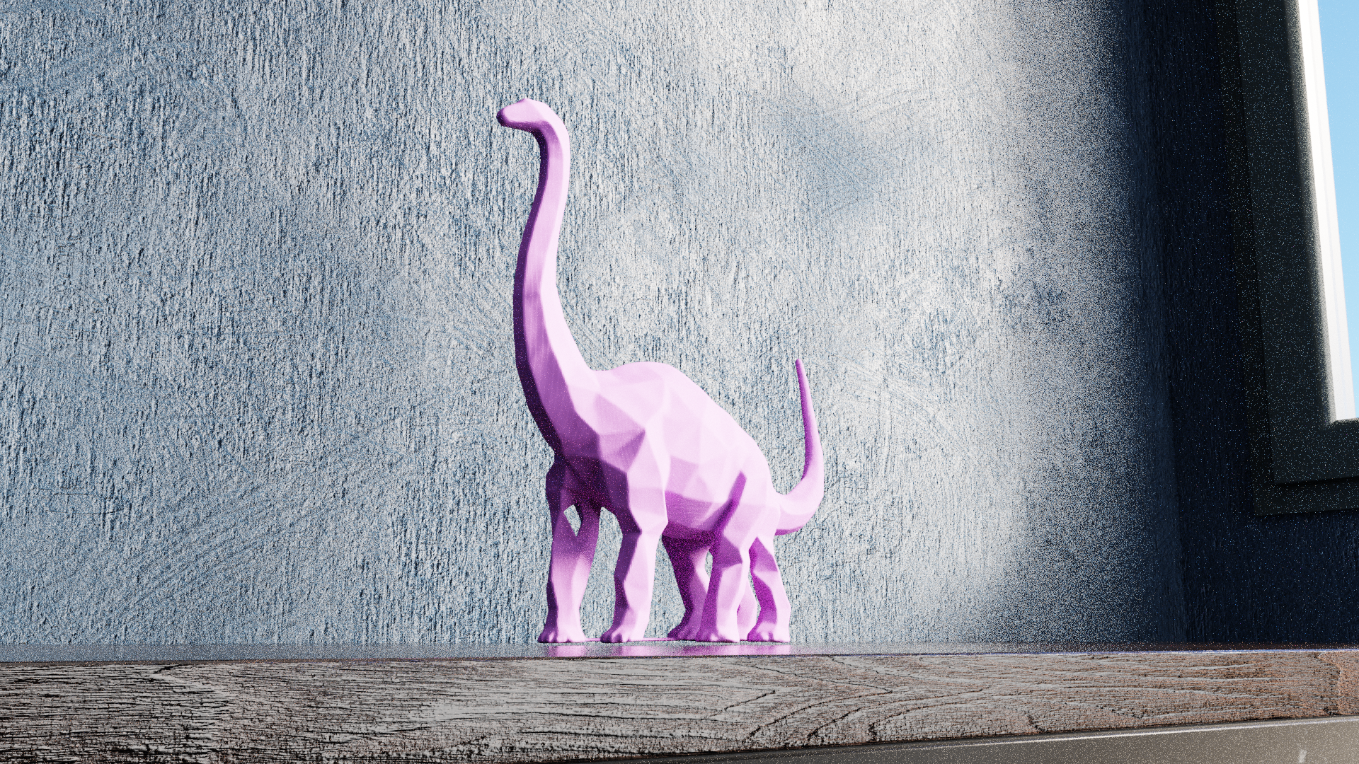Low Poly Diplococus — miniatura 2