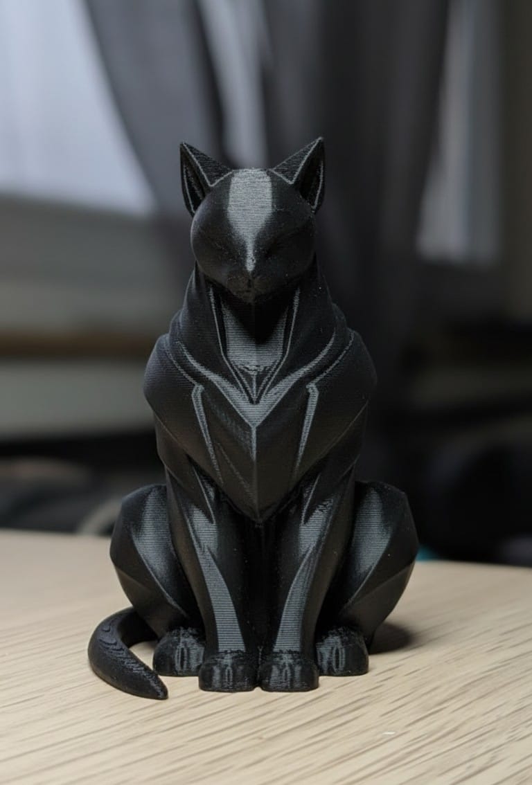 Guardian Cat Statue