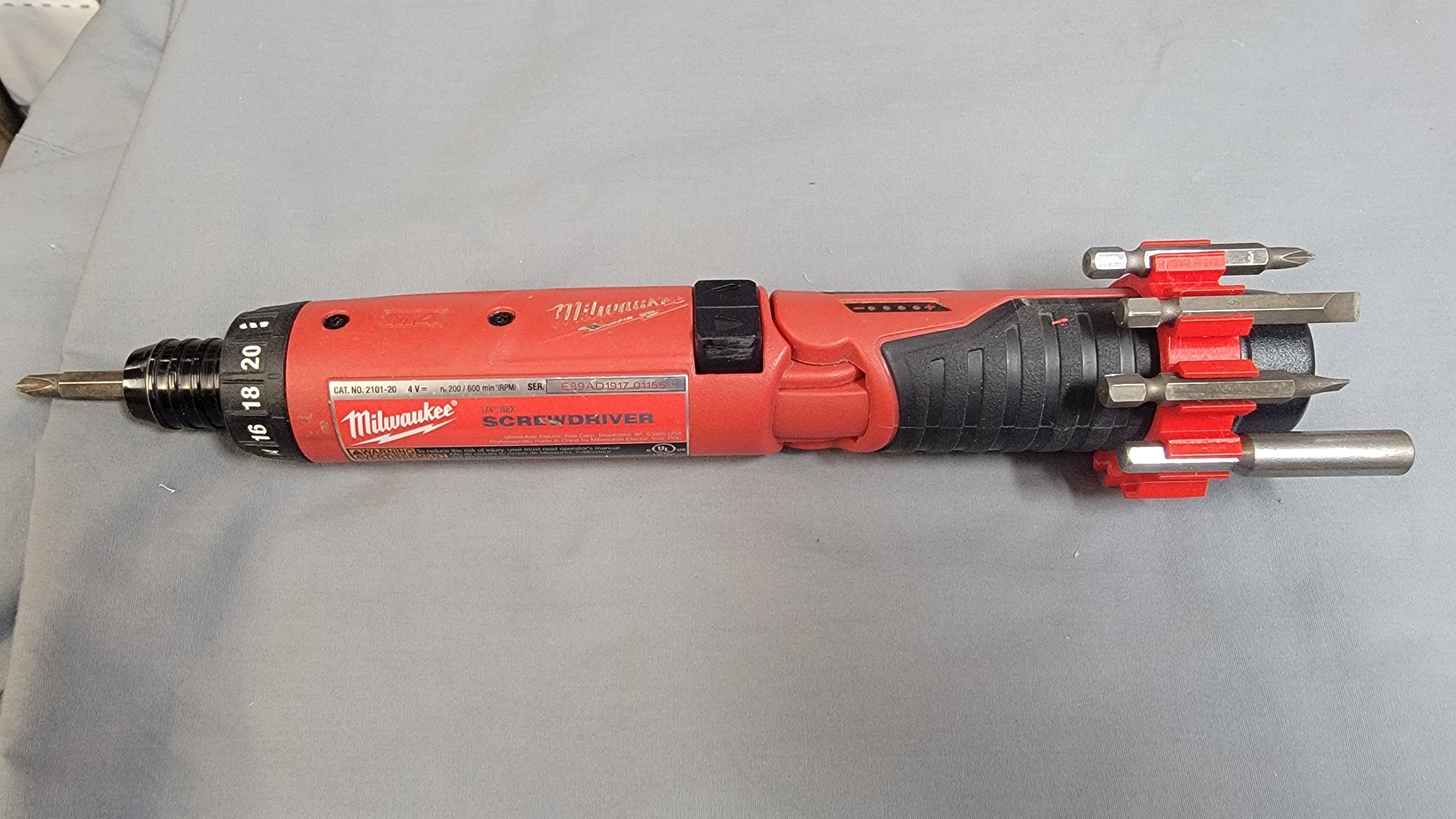 Bit holder for Milwaukee M4 Screwdriver