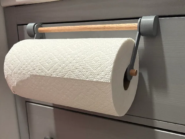 Paper towel hanging holder