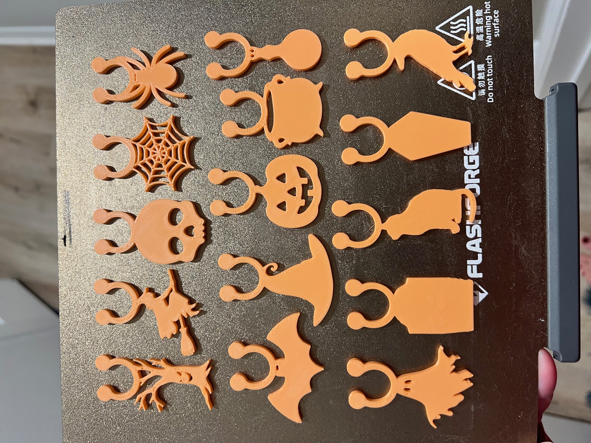 Halloween Spooky Wine Glass Charms