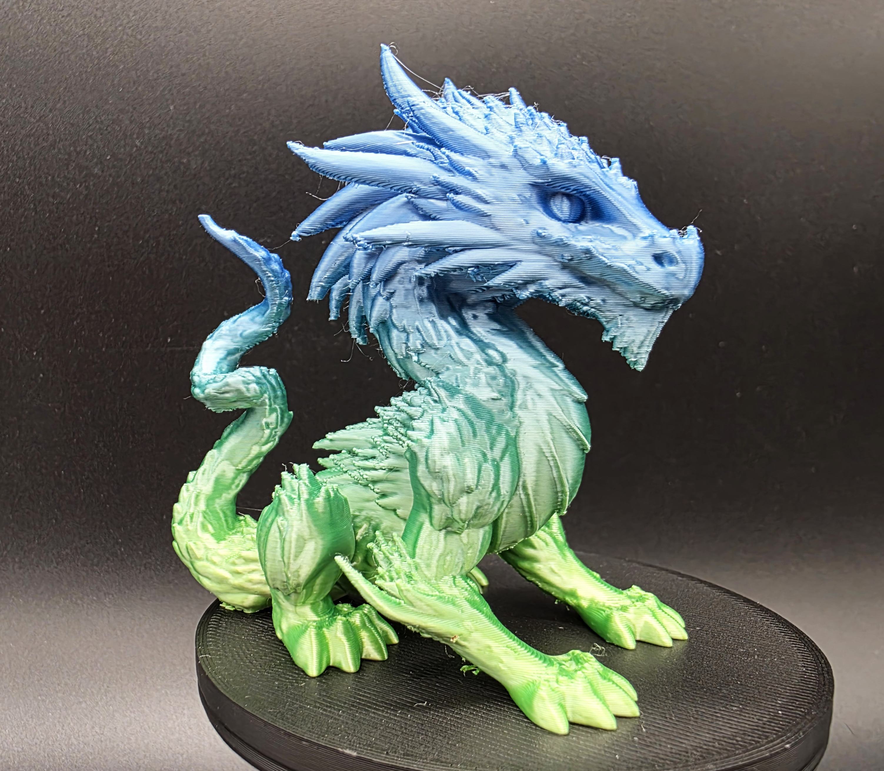 Fantasy Bearded Dragon with Twisty Tail