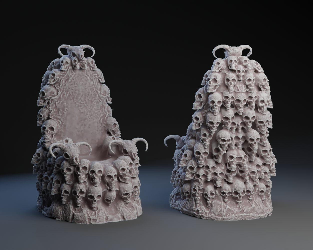 Goat Skull Throne