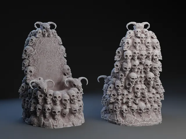 Goat Skull Throne