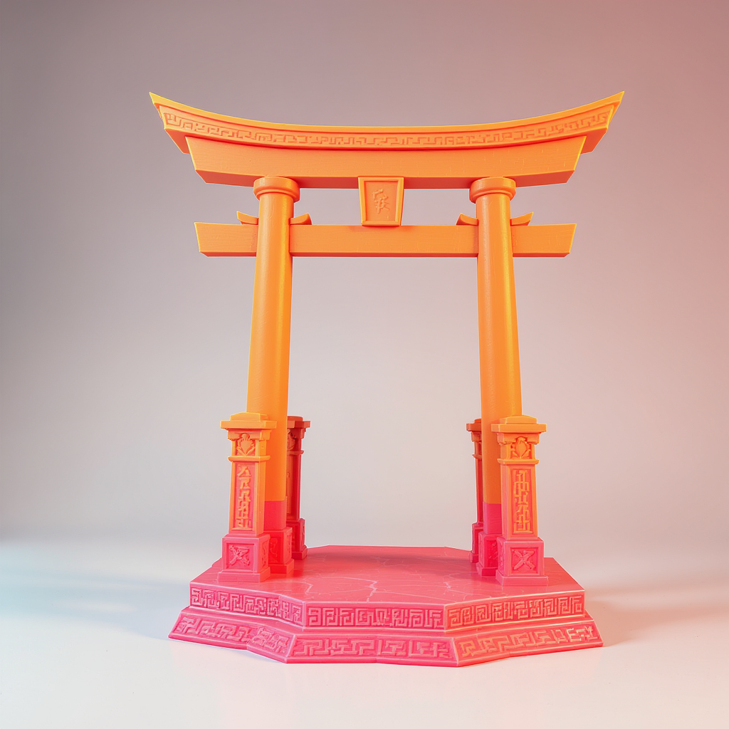 Shrine Gate Miniature