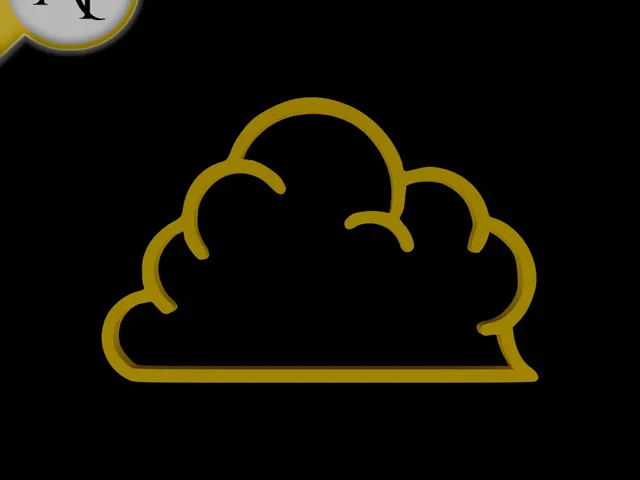 Simple Cloud Symbol - 2D Art