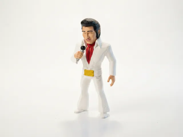 Elvis Presley Bust Celebrity Figurine 3D Printable