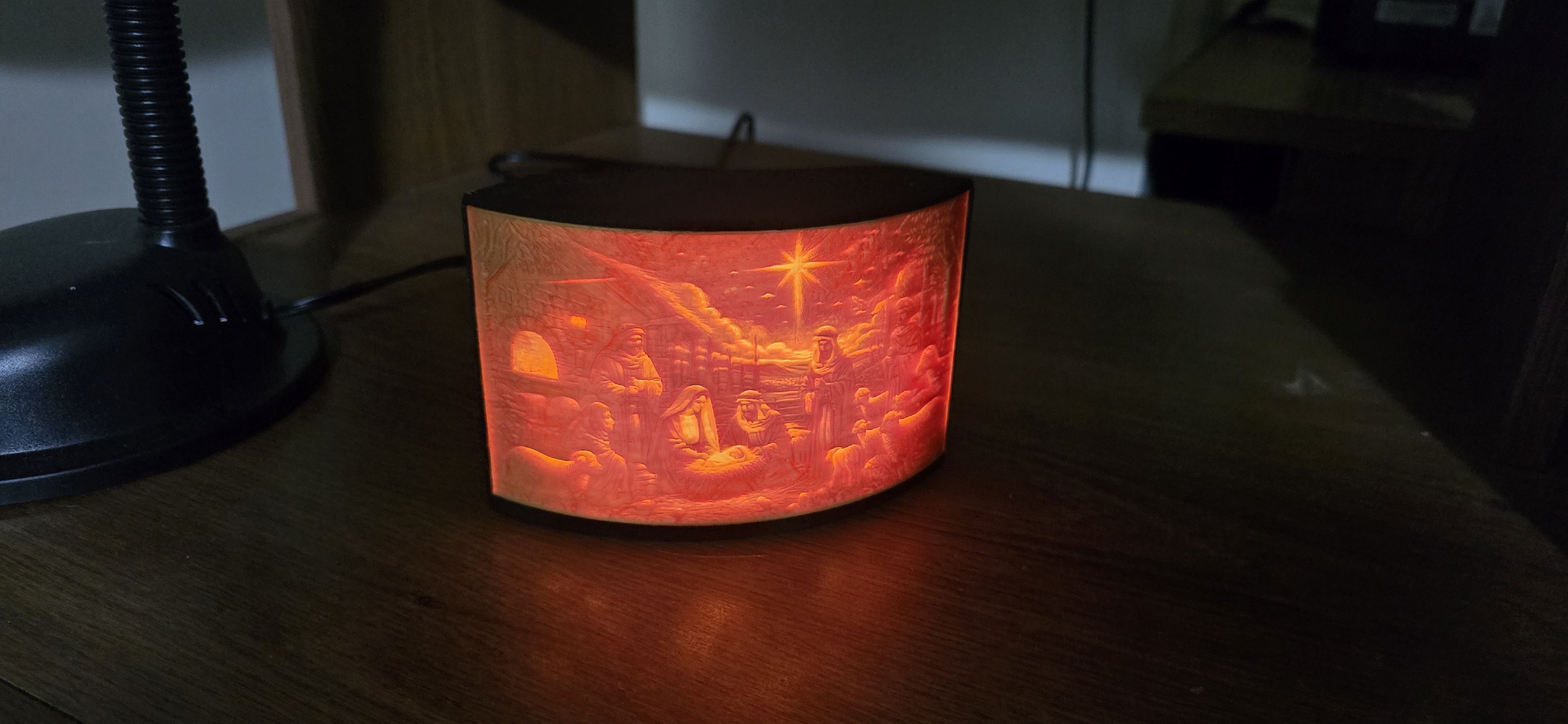 Nativity Scene Lithophane
