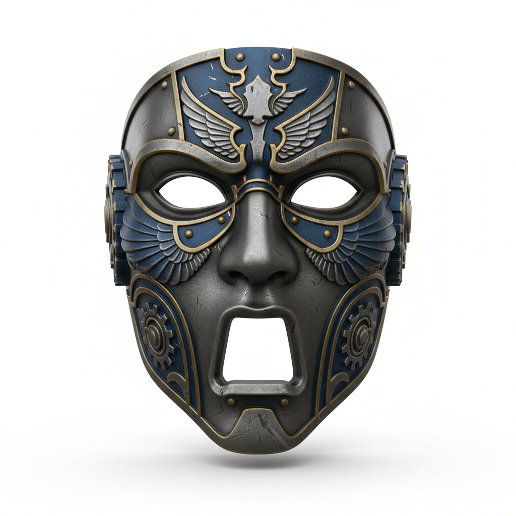 Space Knight Commander, mask, cosplay, wearable, costume, face, helmet