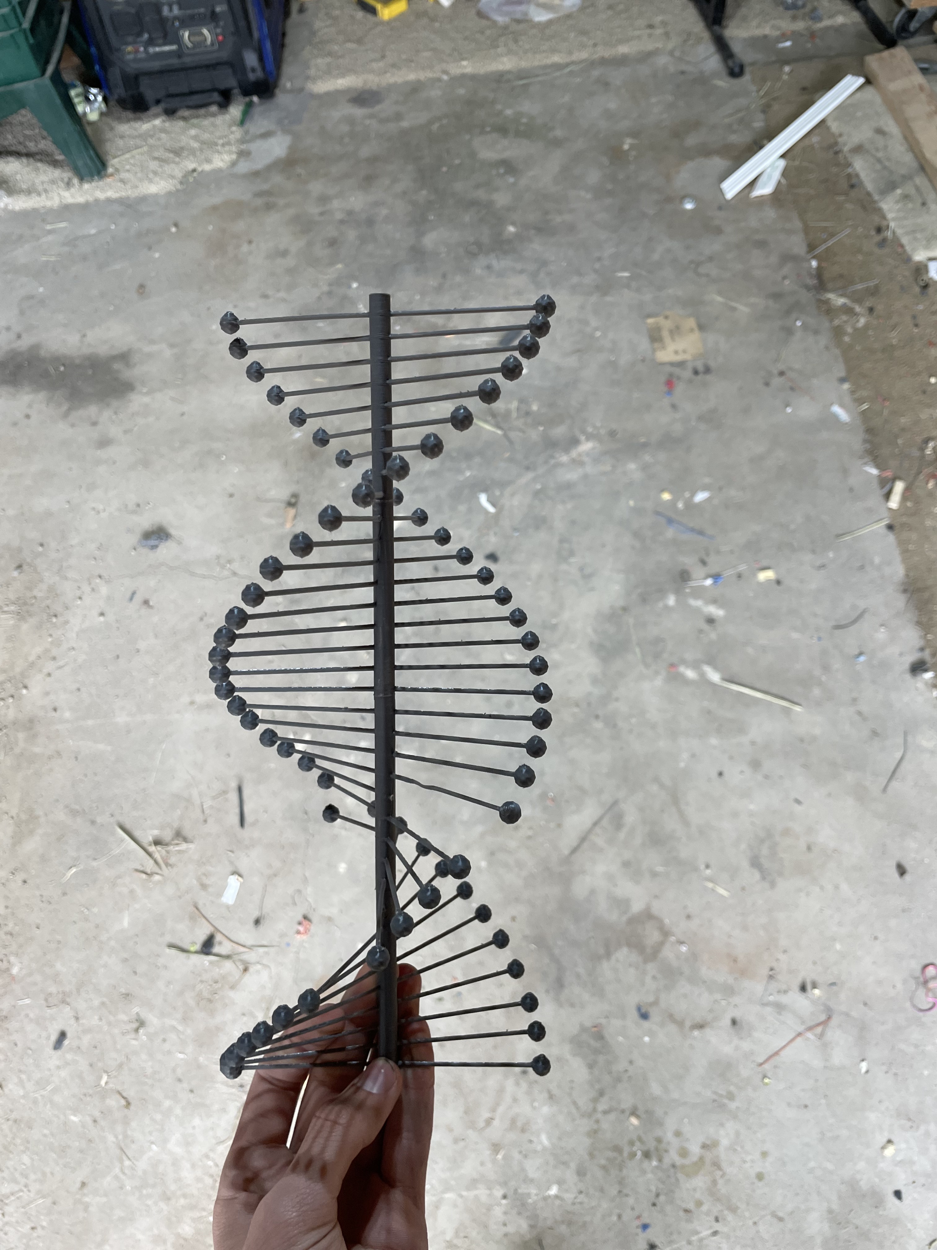 DNA strand with base and casing