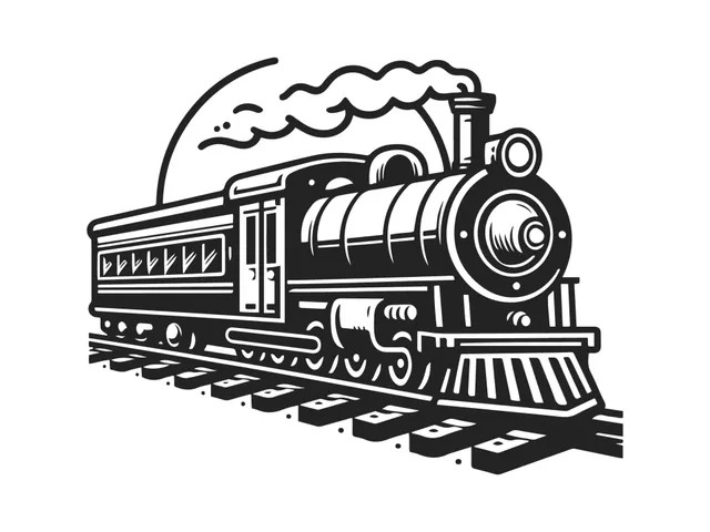 wall art train