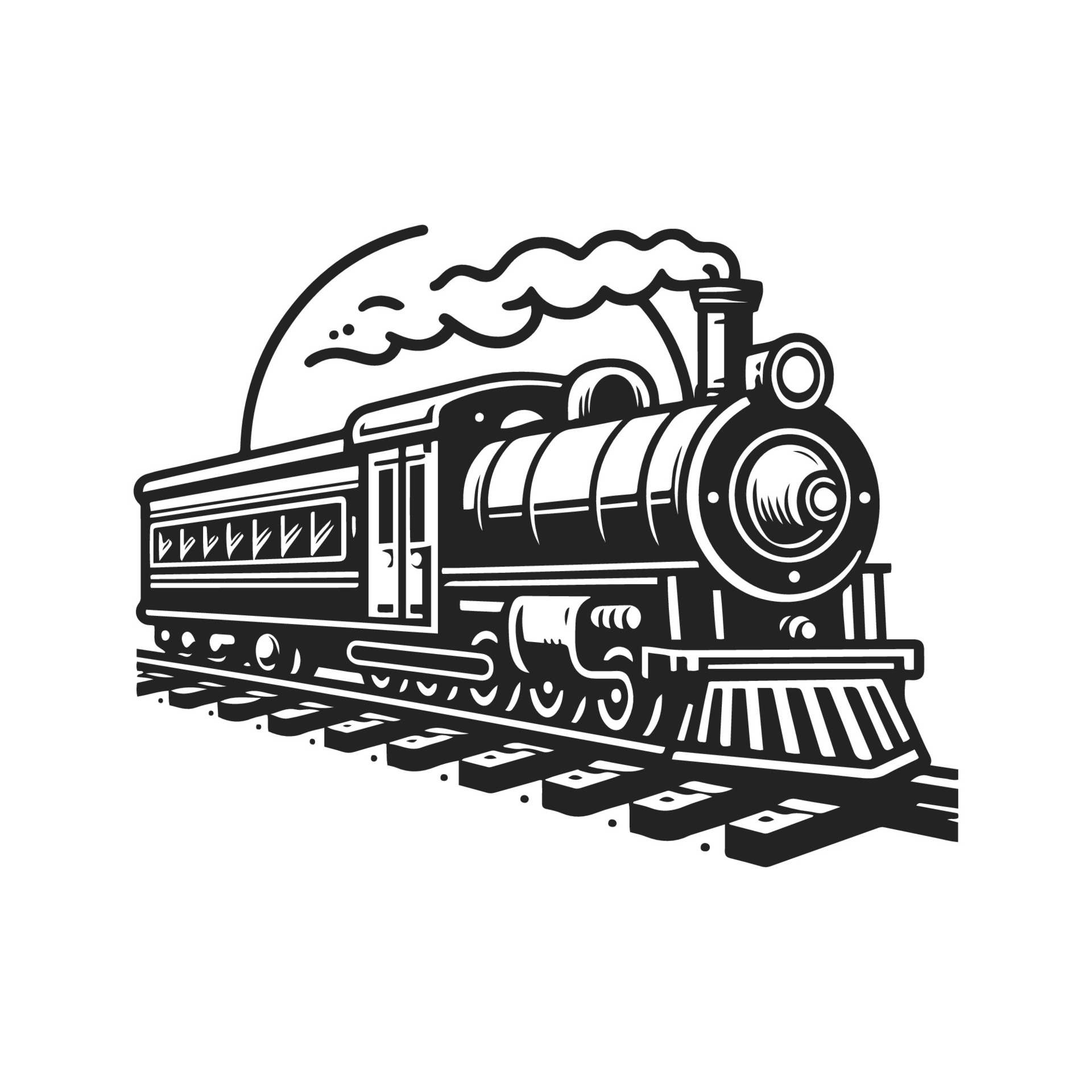 wall art train