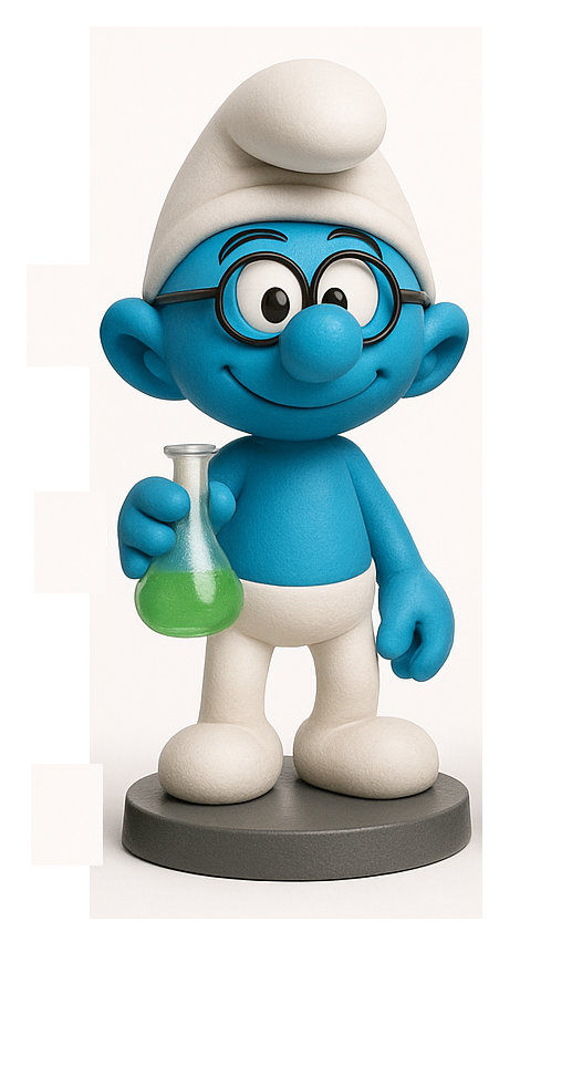 SMURFS - Scientist Smurf