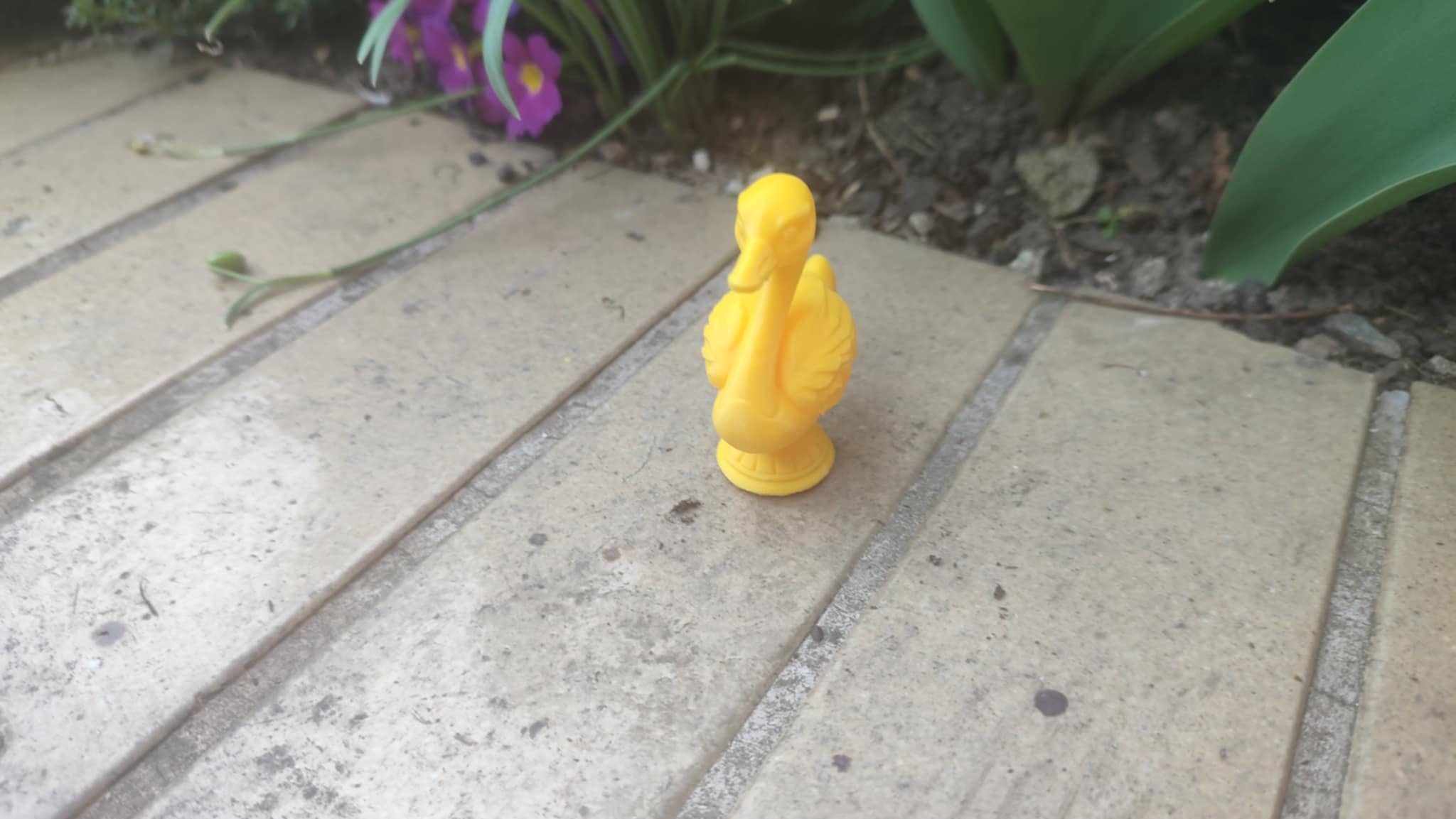 Miniatura 2 do modelo 3D Ostrich Statue