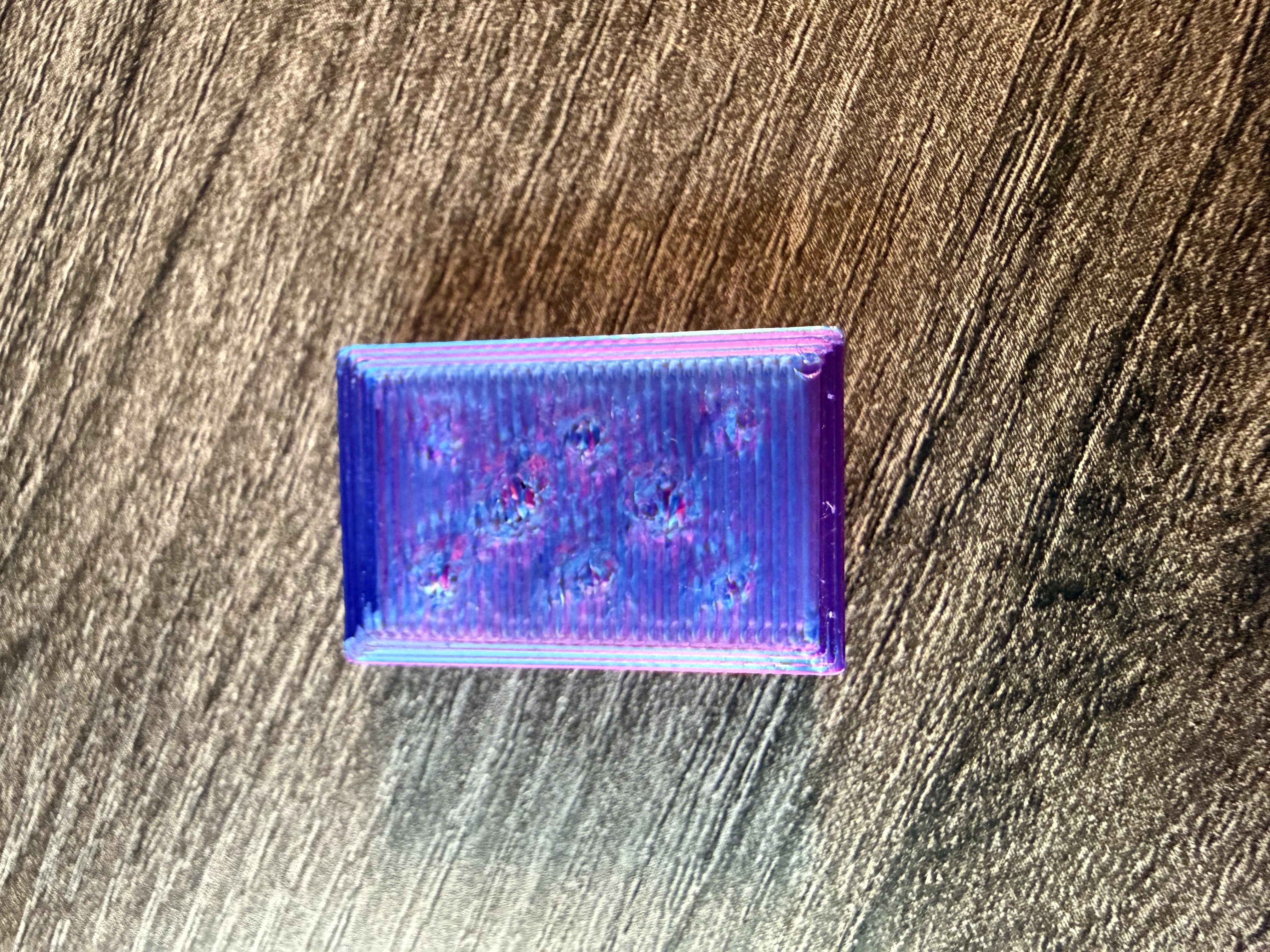 Pillowing test print