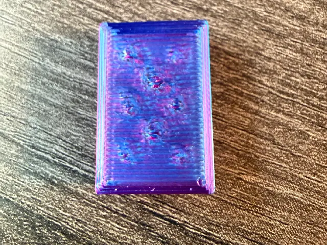 Pillowing test print