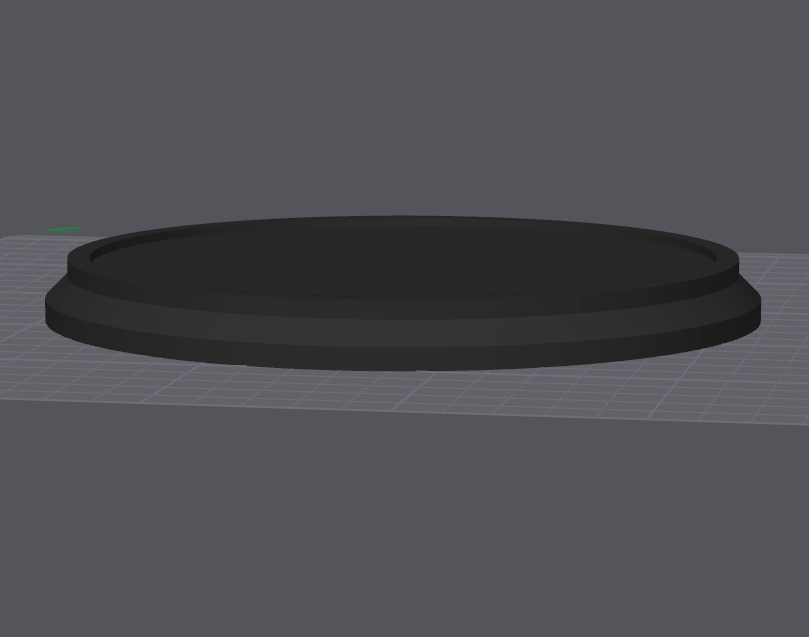 Miniatura 2 do modelo 3D Model Diorama base - plain