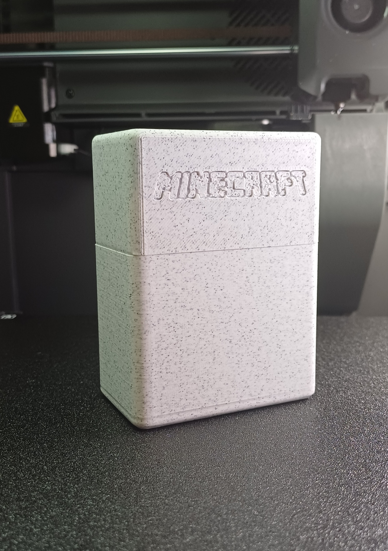 Box for lego minecraft cards.