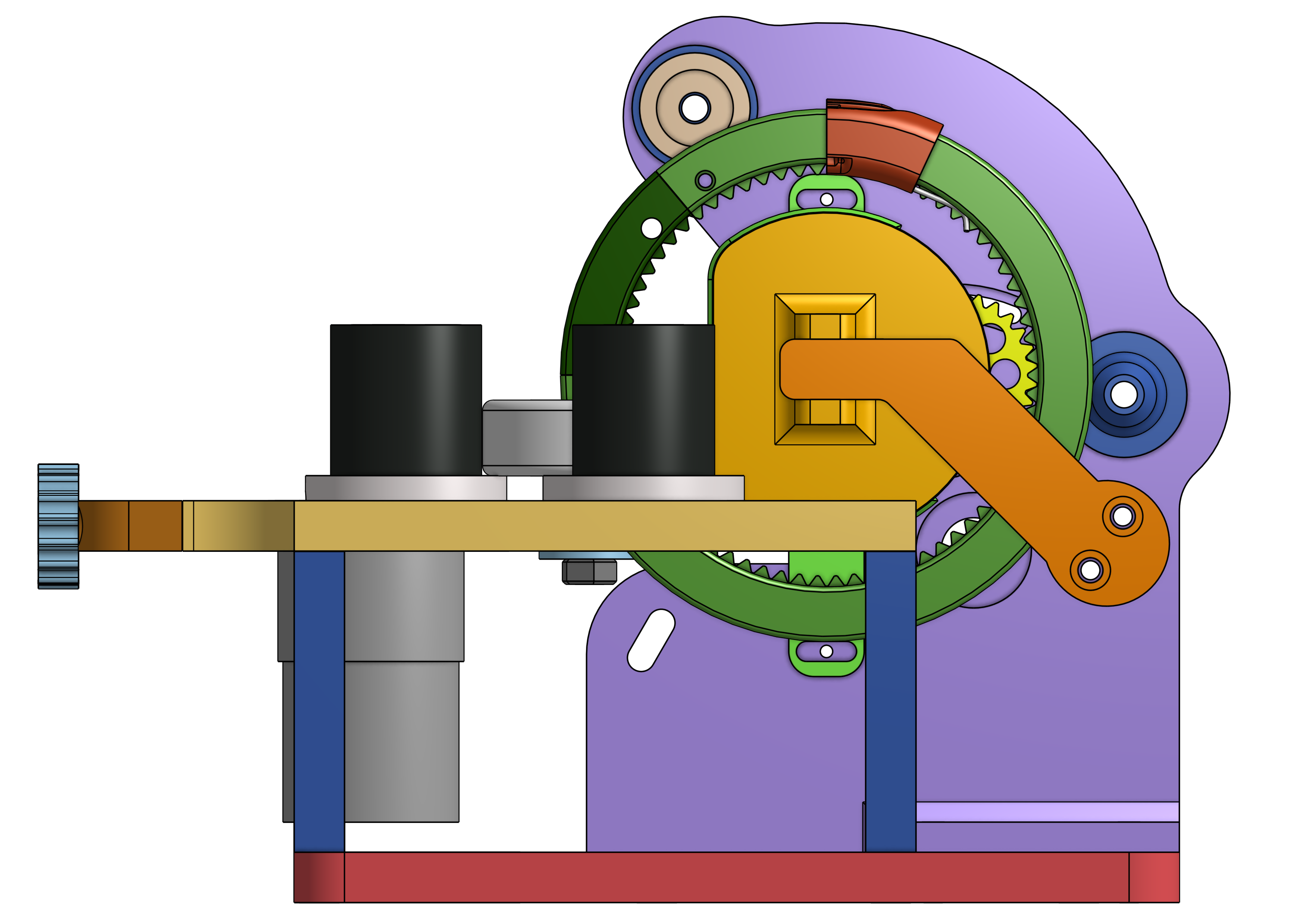 Miniatura 2 do modelo 3D Slider Type Toroidal Winder