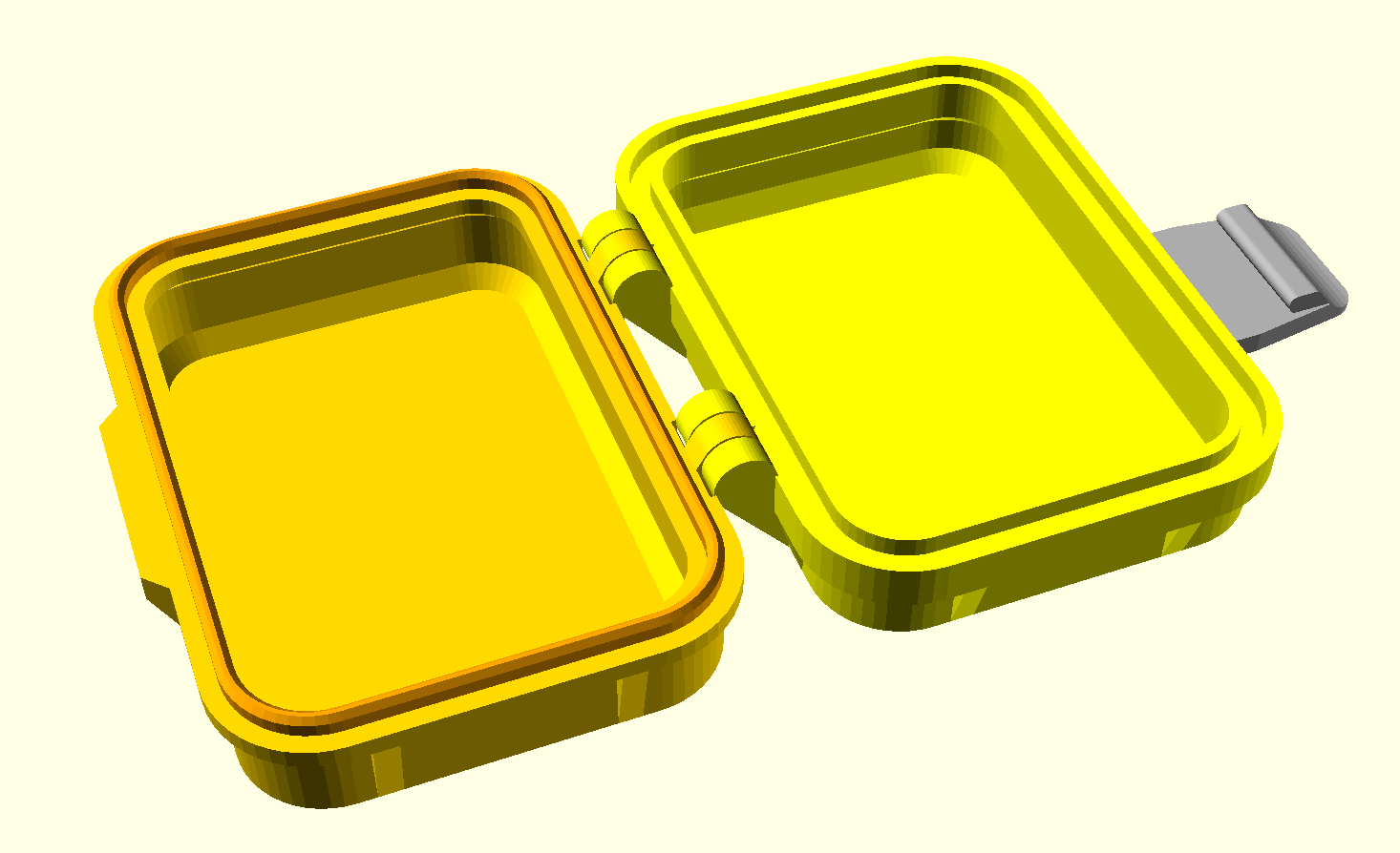 Fully parametric box generator in OpenSCAD — miniatura 4