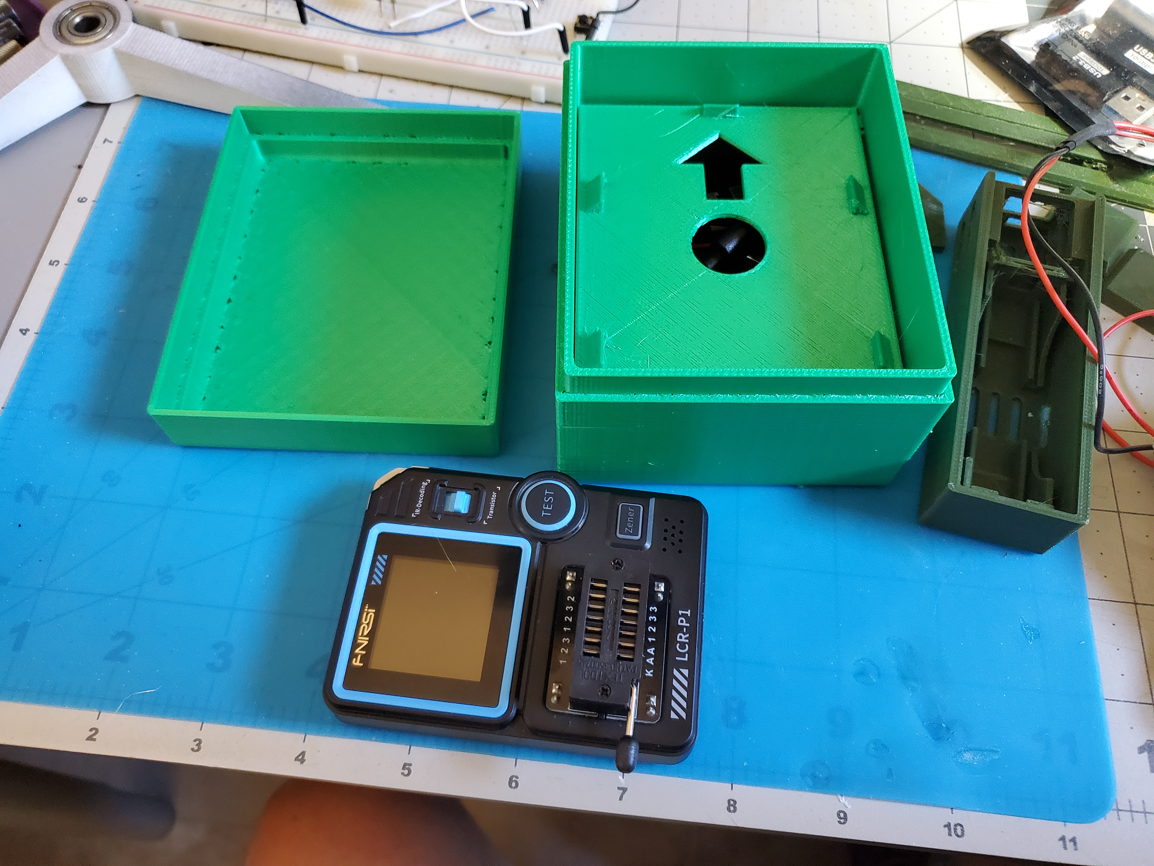 Miniatura 3 do modelo 3D Component Tester Storage Box