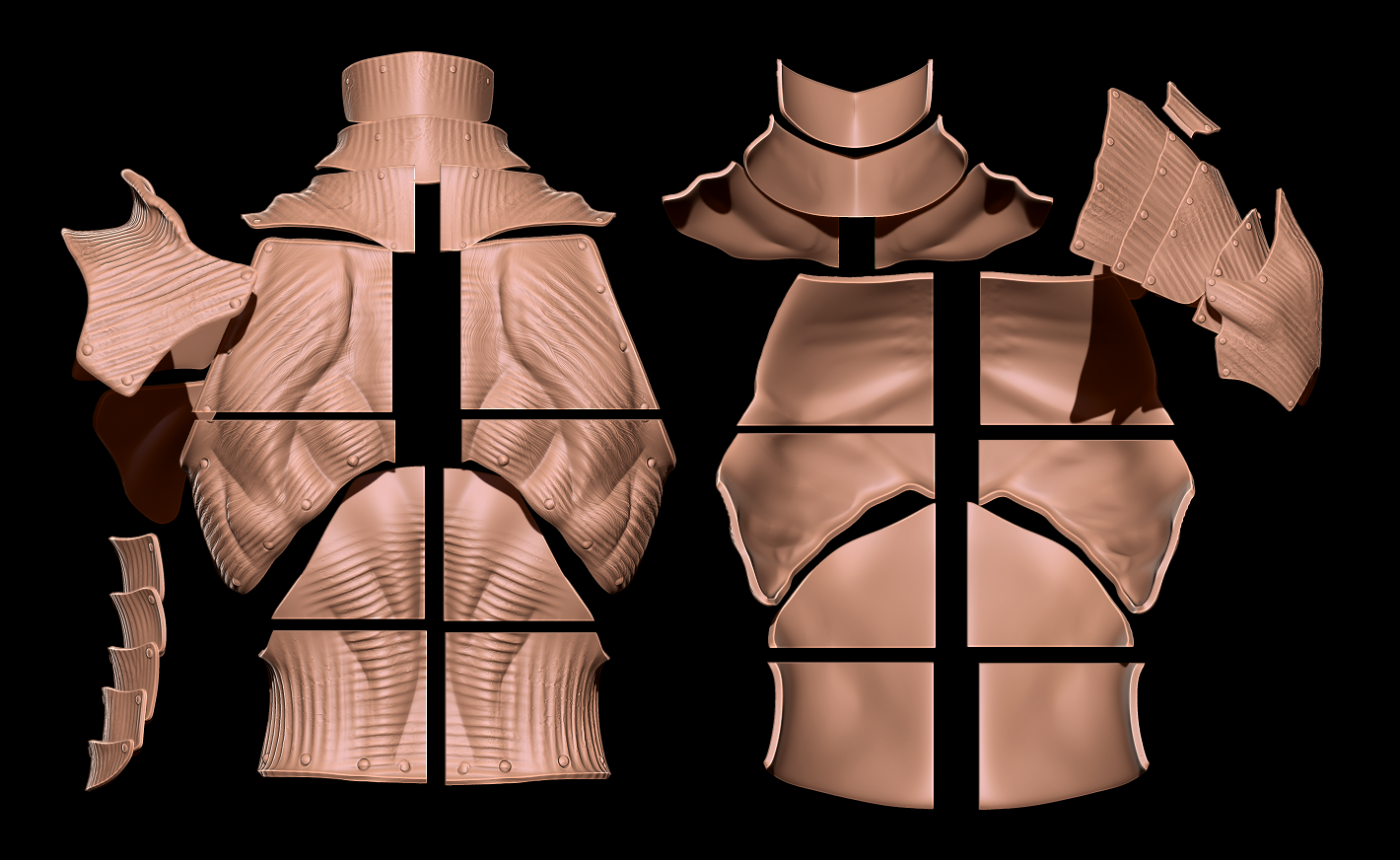 EXECUTOR DARKNESS FULL ARMOR SET - Elden Ring Cosplay Fan Art Stl Model — miniatura 28