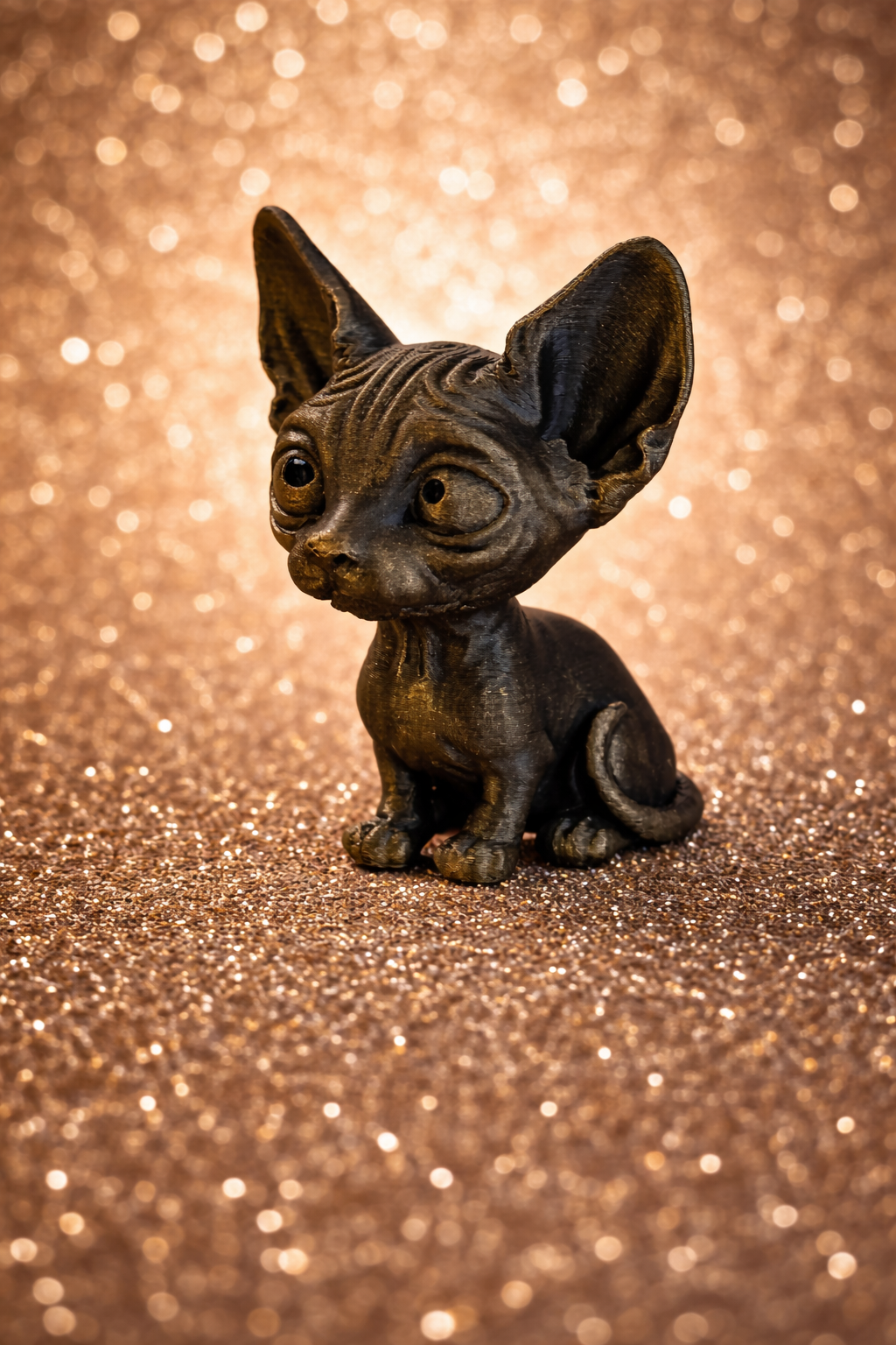 Sphynx Cat – Cute & Creepy 3D Figurine