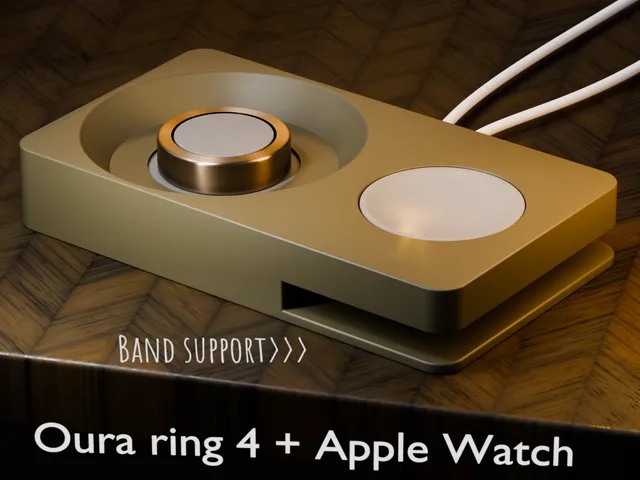 Oura and Apple Watch Charging