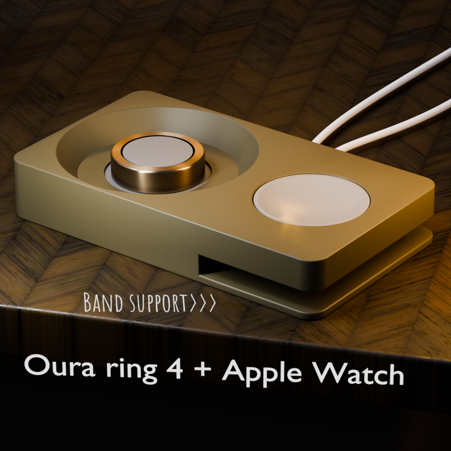 Oura and Apple Watch Charging