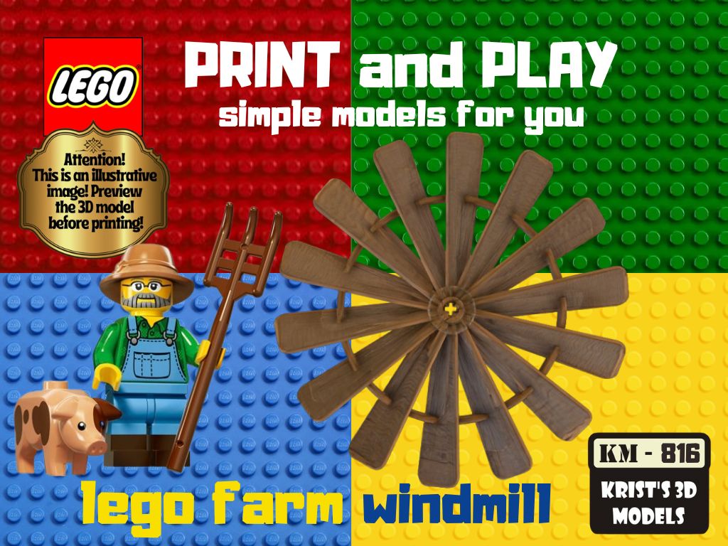 lego farm windmill