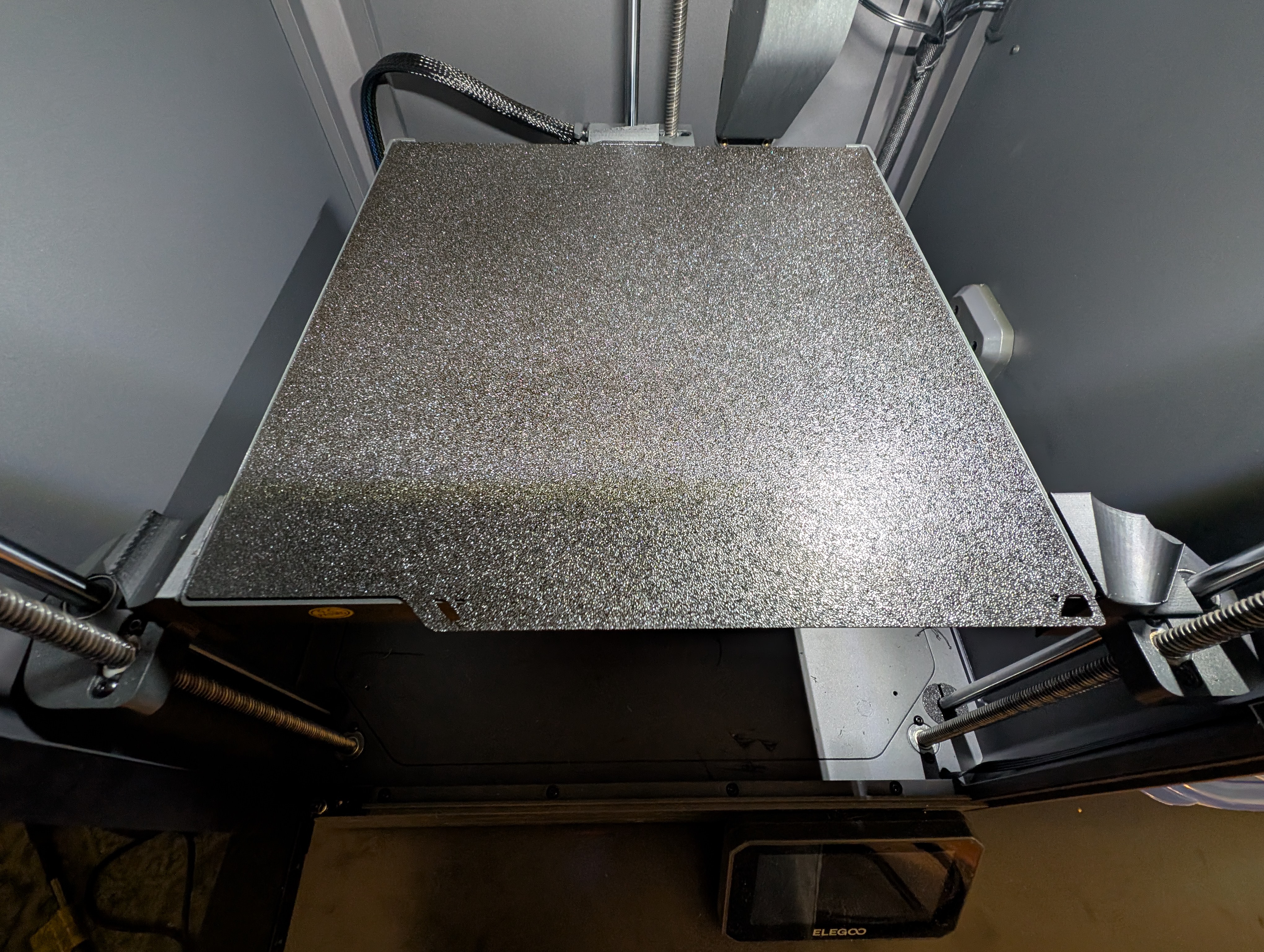 Elegoo Centauri Carbon snap on bed rail covers