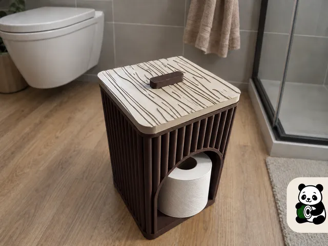 Woody Bathroom Organizer