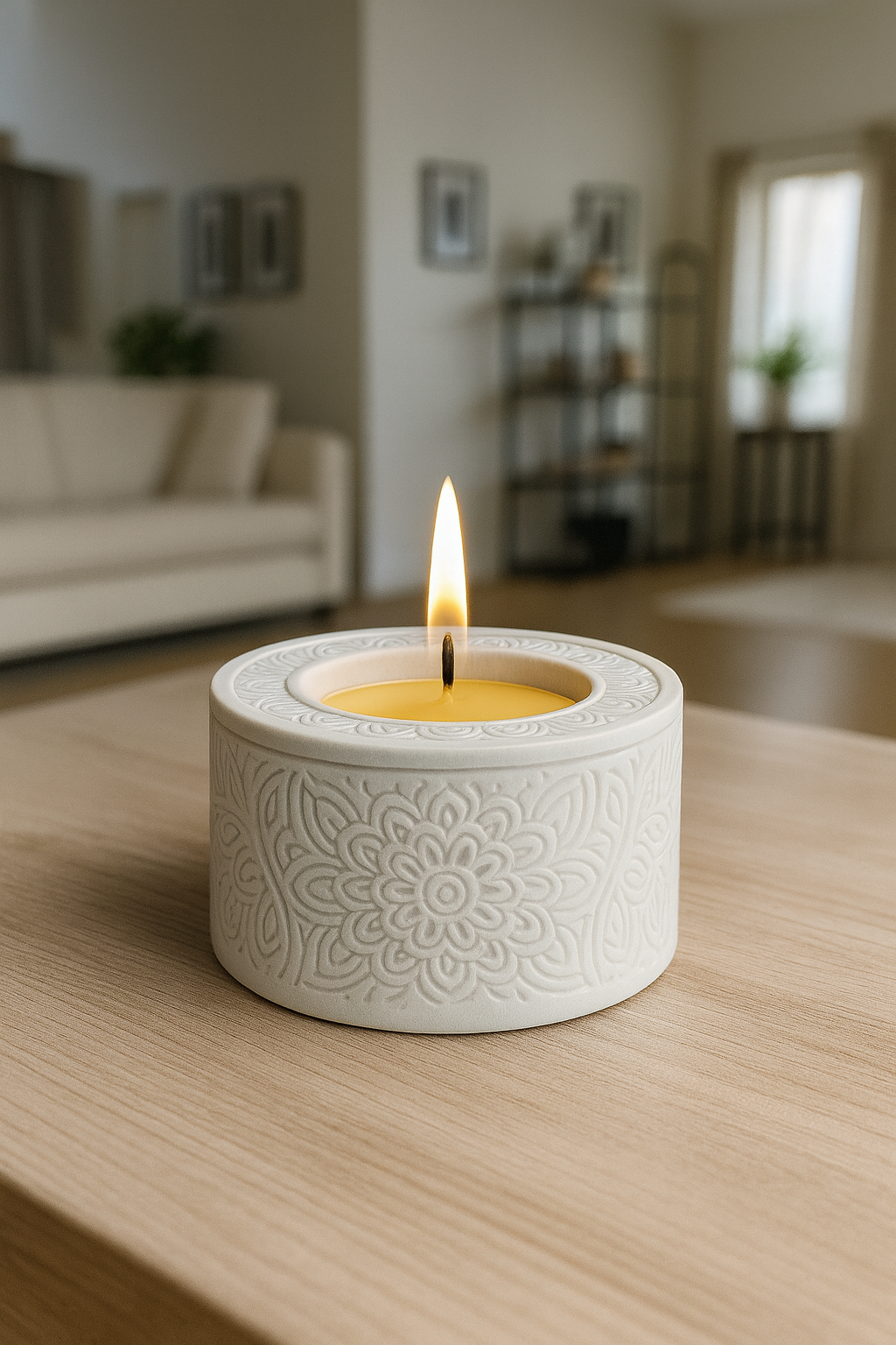 Mandala Tea Light Candle Holder STL | Boho Decor Lantern