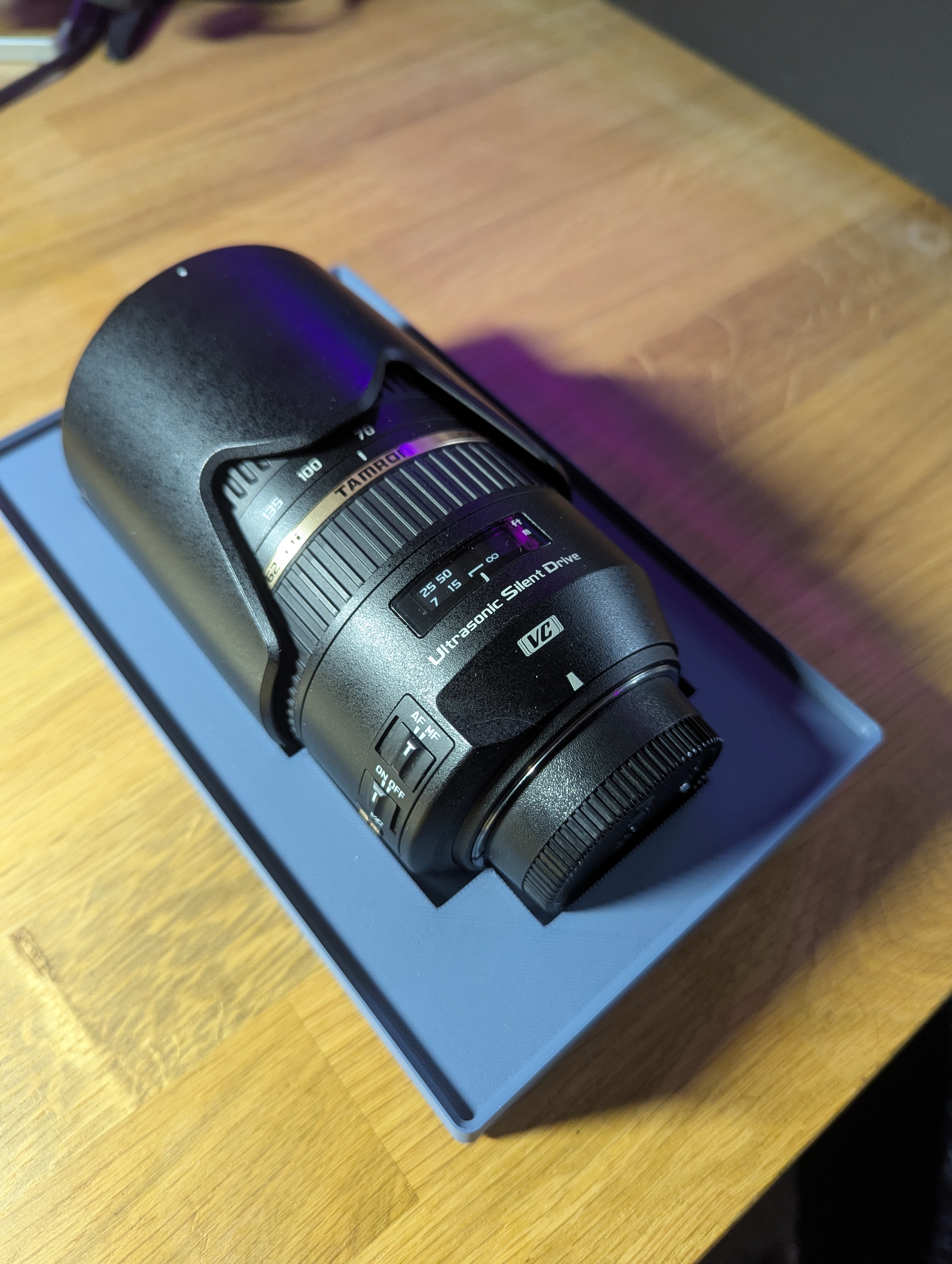 3x5 Gridfinity 42mm Tamron 70-300mm F/4-5.6 SP Di VC USD (F-mount) bin